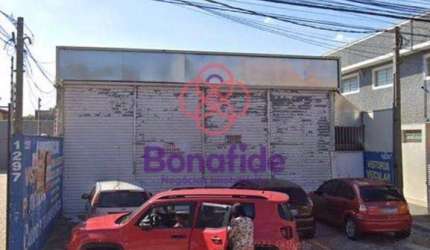 Galpão Comercial à venda, Vila Santa Maria, Jundiaí - GA0190.