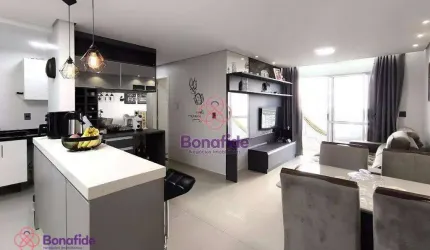 Apartamento com 3 dormitórios à venda, 72 m² por R$ 455.000,00 - Jardim Tamoio - Jundiaí/SP
