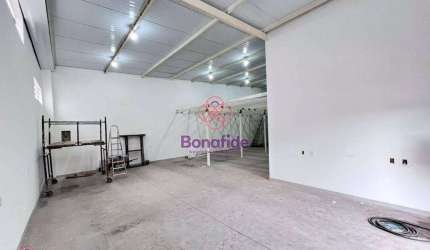 Salão Comercial para locação, Vila de Vito, Jundiaí - SL0164.