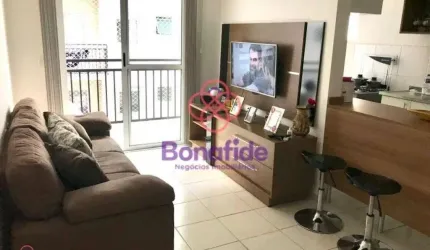 Apartamento com 2 dormitórios à venda, 60 m² por R$ 330.000,00 - Medeiros - Jundiaí/SP