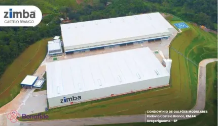 Galpão para alugar, 1684 m² por R$ 49.396,30/mês - Lagoa  - Araçariguama/SP