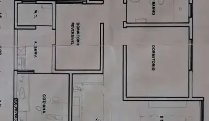 Apartamento ao lado do Bradesco Matriz - 3 dormitórios - 2 banheiros