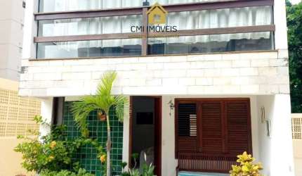Casa Triplex 206,22 m² 6 suites garagens Condominio Fechado e Pituaçu