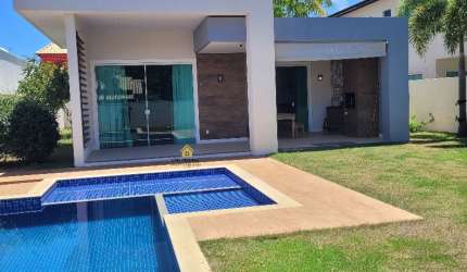 Casa 3 suites piscina lazer Vilas de Jacuípe