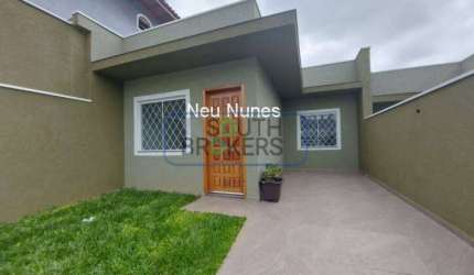 Casa com 3 quartos à venda na Rua Desembargador James Portugal Macedo, Colônia Rio Grande, São José dos Pinhais, 67 m2 por R$ 390.000