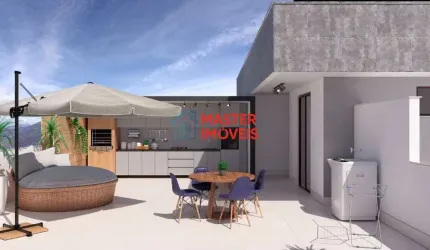 Cobertura com 3 quartos à venda na Rua Maria Perez Ballesteros, Tirol, Belo Horizonte por R$ 835.460
