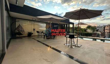 Casa em condomínio fechado com 5 quartos à venda na f, Residencial Vista da Lagoa, Sarzedo por R$ 2.199.000