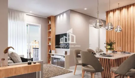 Apartamento 53m² com suíte e closet, Vila Carvalho, Sorocaba