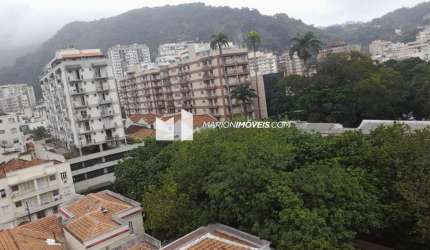 Apartamento à venda em Botafogo, Rio de Janeiro, 2 quartos, área de serviço, suíte de serviço; vista livre, ao lado do metrô. Fds.Vaga. Portaria 24 hs