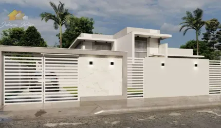 CASA LINEAR EM ALTO PADRÃO COM 4 QUARTOS SENDO 1 SUÍTE NO JARDIM MARILÉA RIO DAS OSTRAS RJ