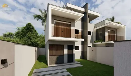 CASA TRIPLEX COM 4 QUARTOS SENDO 1 SUÍTE A VENDA NO JARDIM MARILÉA EM RIO DAS OSTRAS RJ