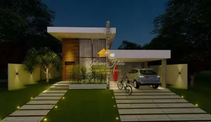 CASA LINEAR EM ALTO PADRÃO COM 3 SUÍTES A VENDA NO CONDOMÍNIO ALPHAVILLE EM RIO DAS OSTRAS RJ