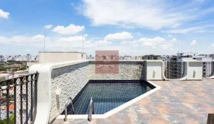 Cobertura c/ 182,30m², 2 dormitórios sendo 1 suíte.