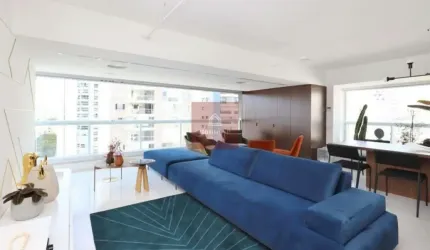 Amplo e Lindo Apto Vila Clementino 174m² com sacada integrada.