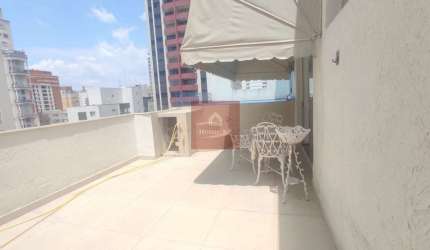 Cobertura Penthause em Moema Passaros c/ 162m².