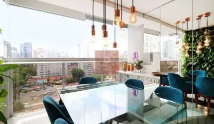 Venha se encantar com esse apto moderno em excelente localização na Vila Olimpia