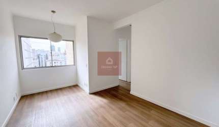 Apartamento em Moema Pássaros com 61,96m², 2 dormitórios, 1 vaga.