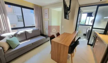 Apartamento de 36m excepcional para locação em Moema.