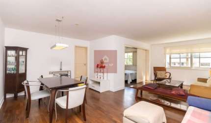 Excelente apartamento com 125m², 3 dormitórios, sendo 1 suíte com closet.