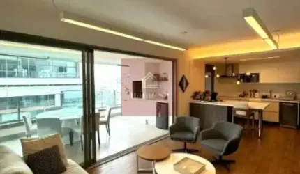 128 metros com varanda Gourmet em condomínio clube no Brooklin