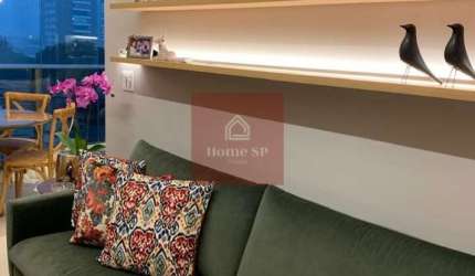 Impecável apartamento decorado com muito bom gosto no Ed Habitarte