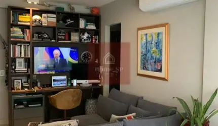 Apartamento novo no bairro do Campo Belo decorado por arquiteta renomada