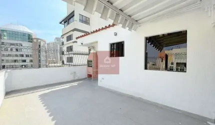 Cobertura duplex em Moema bairro nobre e bem arborizado