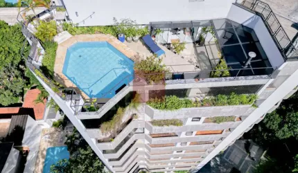 Cobertura para venda com 4 quartos, sendo 3 suítes, 430m²