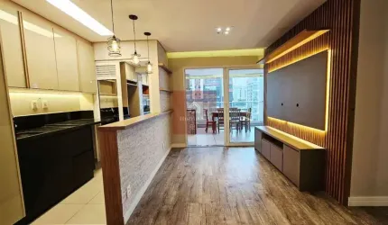 Totalmente Reformado! São 2 dormitórios, 1 suíte, 2 vagas e com 79m² - Moema
