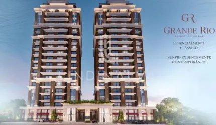 Apartamento com 3 suítes no Centro - Grande Rio Resorte Residence - alto luxo