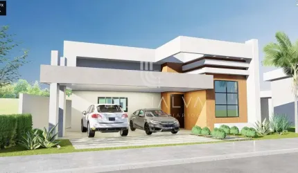 Casa com 3 suítes no Condomínio Villa Margarezi - Jardim Lancaster.