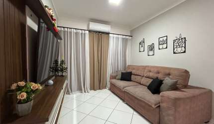 Lindo apartamento porteira fechada em praia grande Guilhermina