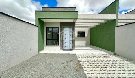 Casa Nova 03 quartos sendo um suíte com espaço de terreno  à Venda, Cruzeiro, São José dos Pinhais,