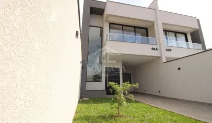 Sobrado Novo 03 quartos sendo 01 suíte à Venda, no bairro Cidade Jardim em São José dos Pinhais, PR