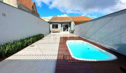 Casa  com piscina , Semi - Mobilada à venda, Costeira, São José dos Pinhais, PR