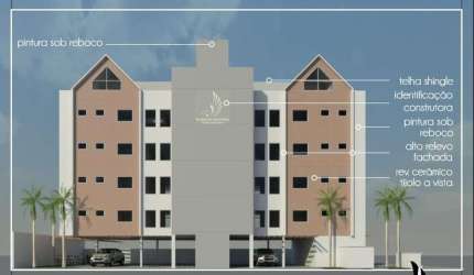 Cobertura à venda com 3 quartos 3 suítes, 140m² em Coqueiros Florianópolis