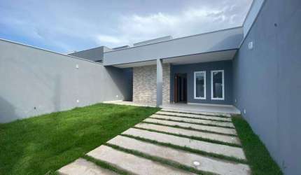 Casa Nova com 3 Quartos e Ótimo Acabamento no Araçagy, São José de Ribamar, MA