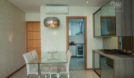 EXCLUSIVIDADE. Lindíssimo 3 quartos todo montado, lazer completíssimo, 2 vagas soltas na Praia da Costa.