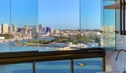 Apartamento com 3 dormitórios à venda, 100 m² por R$ 1.780.000 - Praia do Morro  - Guarapari/ES