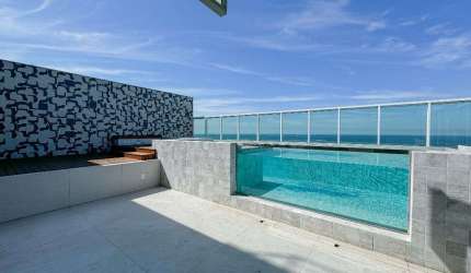 Cobertura com 3 dormitórios à venda, 280 m² por R$ 4.350.000,00 - Praia de Itaparica - Vila Velha/ES