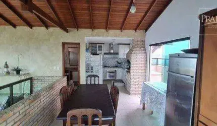 Cobertura com 3 dormitórios à venda, 357 m² por R$ 1.855.000,00 - Enseada Azul - Guarapari/ES