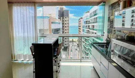 Apartamento com 3 quartos, vista para o mar, sol da manhã, 100 m² - Na Rua Goiânia, Praia de Itapoã
