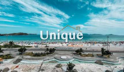 Cobertura, 320m2, Praia do Forte - Cabo Frio, à venda por R$ 4.200.000,00