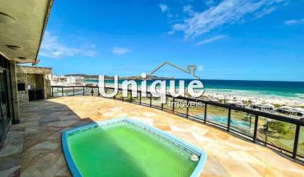 Cobertura, 450m2, Vila Nova - Cabo Frio, à venda por R$ 3.950.000,00
