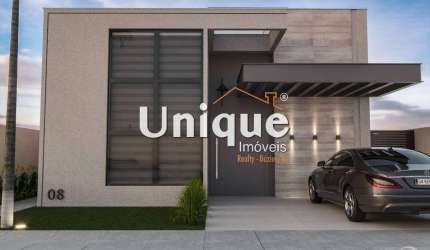 Casa, 123m2, Condomínio Viverde I - São Pedro, à venda por R$ 895.000,00