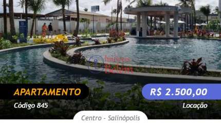 Apartamento para alugar no Resort Salinas Premium