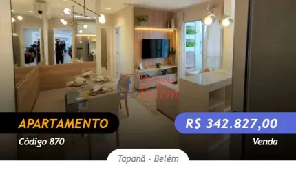 Imóveis Belém Vende Alegro 3/4 c/ suíte, primeiro andar