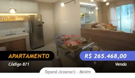 Imóveis Belém Vende APT 2/4 c/ suíte ALEGRO 4ª fase