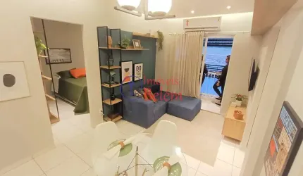 Apt c/ 2 suítes e elevador andar mais alto próx a Augusto Montenegro
