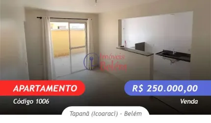 Apt para venda TÉRREO de 2/4 no Bela Vida II